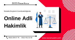 <p>Online Adli Hakimlik Kursu<br /><span style='color: #ff0000;'><br>25 TEMMUZ 2022</span></p>