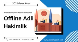 Offline Adli Hakimlik Kursu <br>2021
